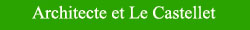 architecte à le castellet