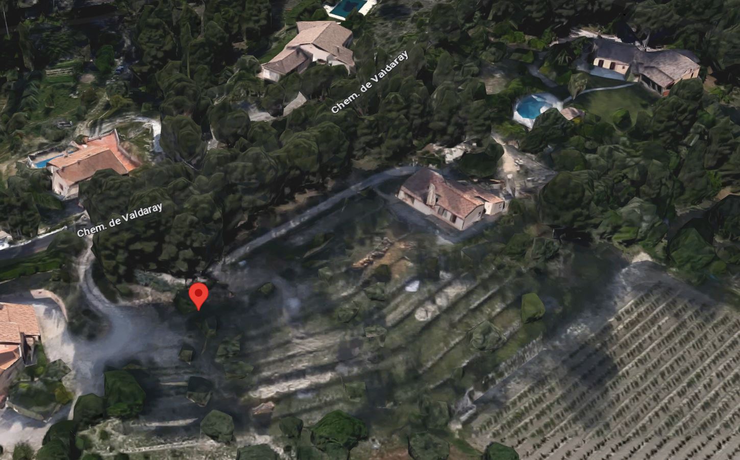 architecte image satelitte Le Castellet