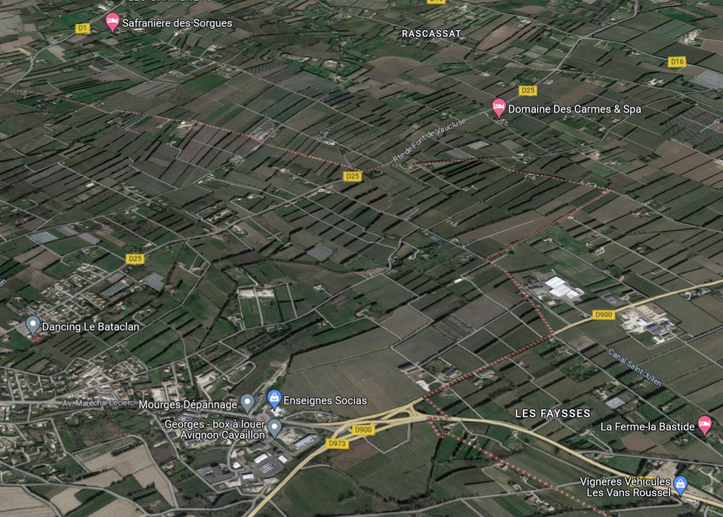 architecte image satelitte caumont-sur-durance