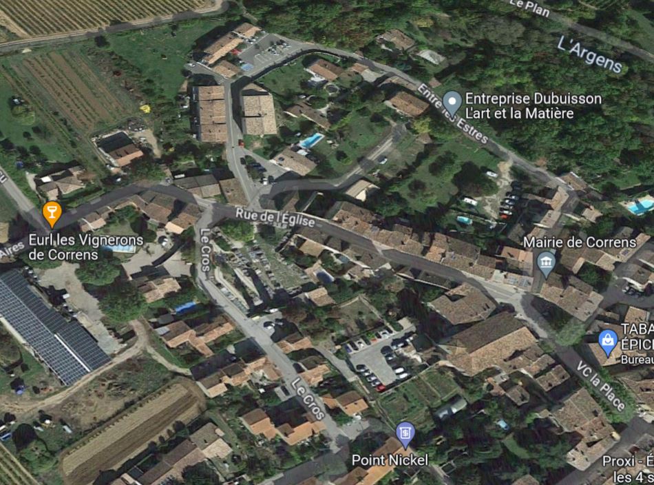 architecte image satelitte correns