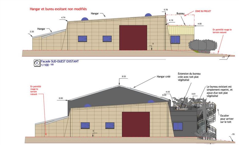 architecte hangar
