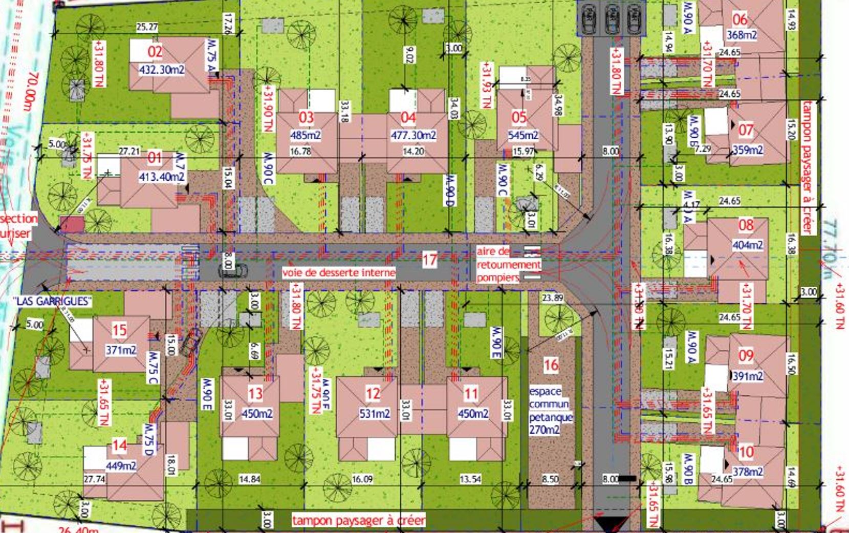 architecte conception lotissement