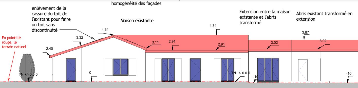 architecte permis de construire correns