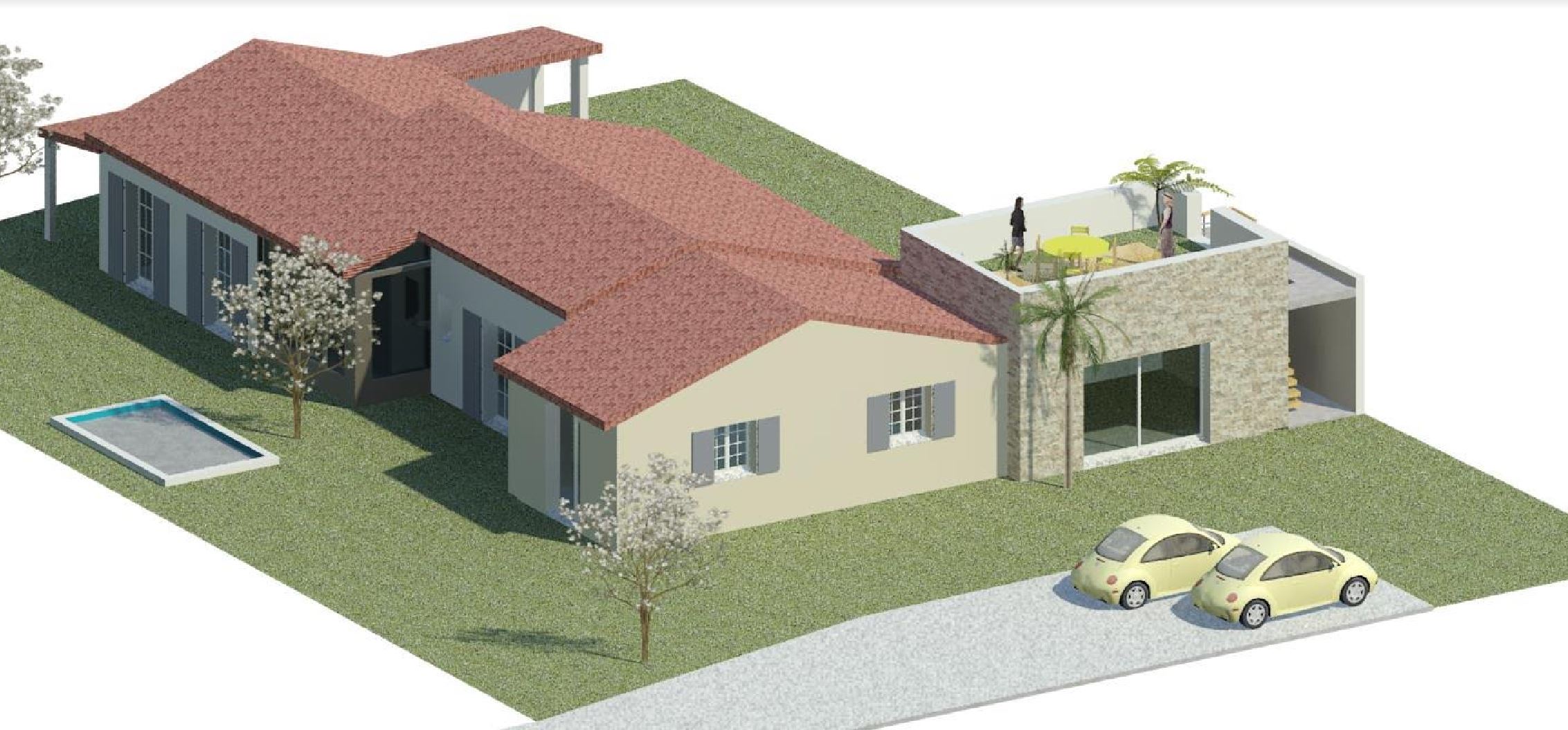 architecte permis de construire Ved&egrave;ne