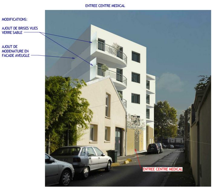architecte centre medical