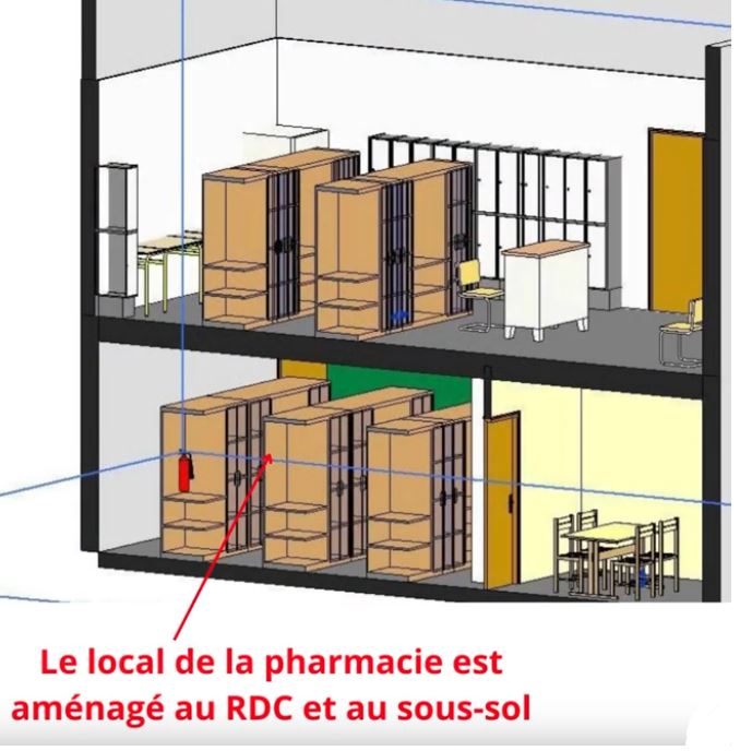 architecte conception pharmacie