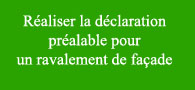 comment faire declaration prealable ravalement de facade